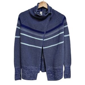 Ivivva‎ Lululemon Feeling Toasty Wrap Cardigan Girls Size 10 Cotton Purple